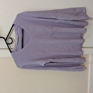 MM La Fleur Lavender sweater size medium